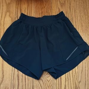 Lululemon shorts. Size 0 4 inches. Color navy